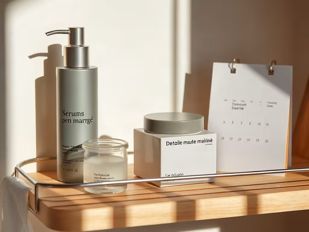 Routine progressive associant sérum à la vitamine C et soin à la niacinamide