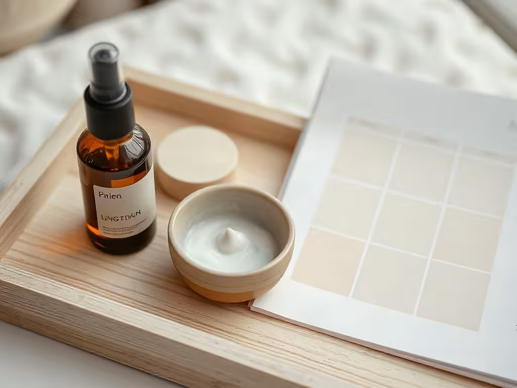 Routine minimaliste au rétinol pour une peau sensible