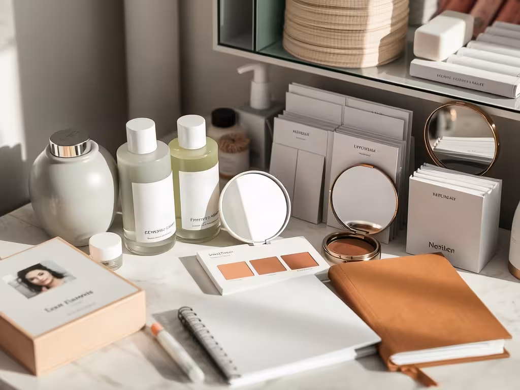 Comparaison méthodique d’un skin tint et d’un fond de teint selon plusieurs critères.