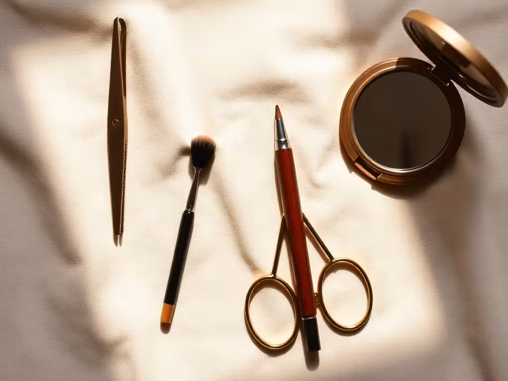 Outils simples pour entretenir une ligne de sourcils naturels sans surépiler.